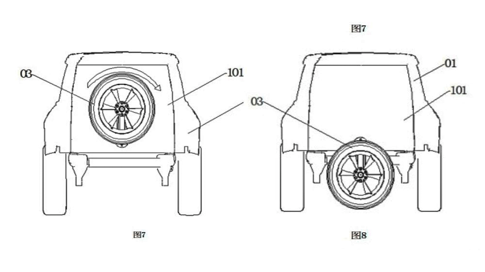 BYD запатентовала необычную запаску. Она же винт для плавания