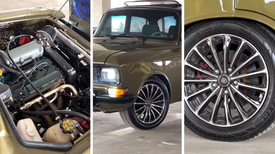 O‘zbekistonda eng zamonaviy jihozlangan "Moskvich" avtomobili topildi