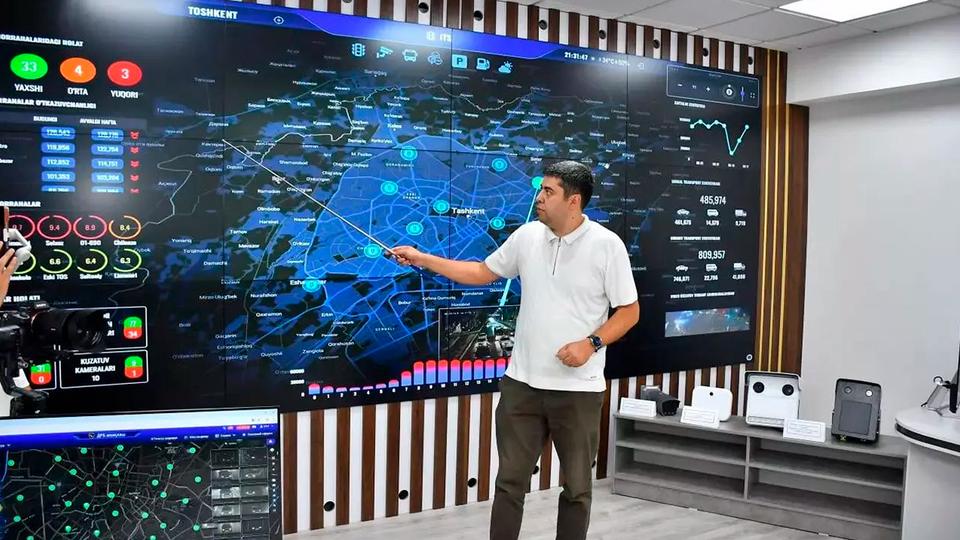 Toshkentda tirbandlikka qarshi kurashish uchun sun’iy intellekt jalb qilindi