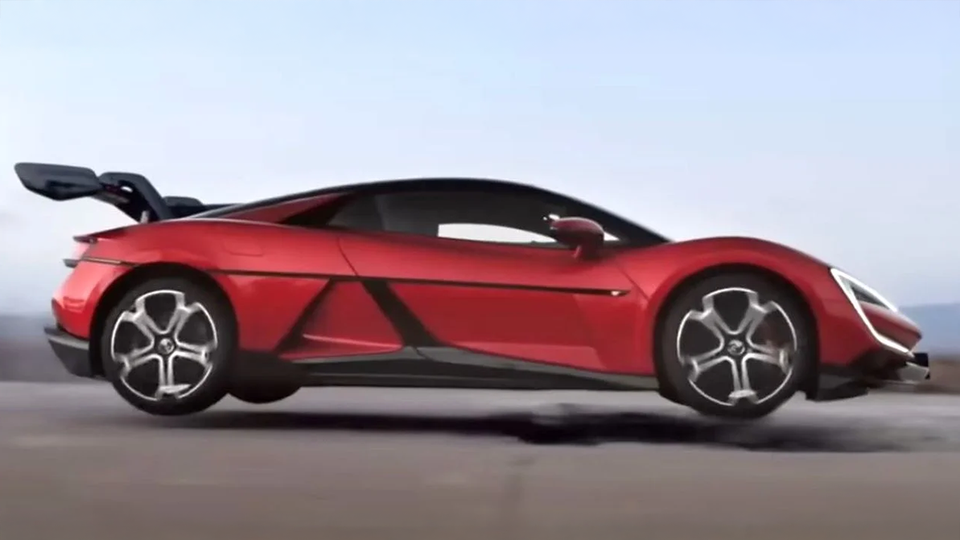 YangWang U9 — гиперкар, который прыгает через ямы