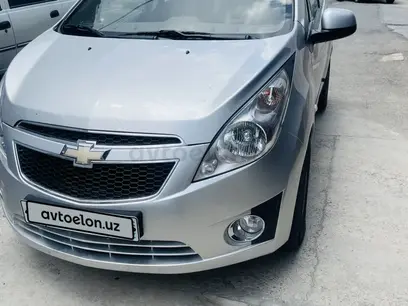 Серебристый Chevrolet Spark, 3 евро позиция 2014 года, КПП Механика, в Самарканд за 7 000 y.e. id4990070