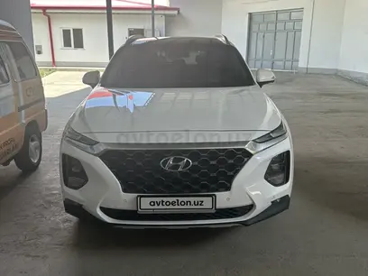 Белый Hyundai Santa Fe 2020 года, КПП Автомат, в Самарканд за 28 900 y.e. id4996492