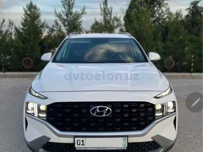 Белый Hyundai Santa Fe 2021 года, КПП Автомат, в Ташкент за 29 000 y.e. id5206092
