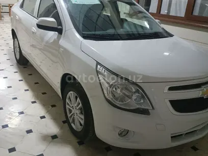 Белый Chevrolet Cobalt, 4 позиция 2024 года, КПП Автомат, в Бухара за 13 500 y.e. id4936969