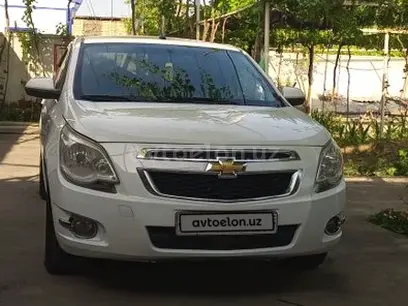 Oq Chevrolet Cobalt, 2 pozitsiya 2014 yil, КПП Mexanika, shahar Farg'ona uchun 8 000 у.е. id5092259