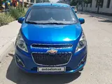 Синий Chevrolet Spark, 1 евро позиция 2015 года, КПП Автомат, в Ташкент за 5 500 y.e. id5192494, Фото №1
