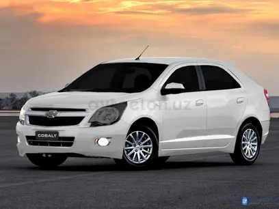 Белый Chevrolet Cobalt, 4 позиция 2024 года, КПП Автомат, в Андижан за 13 700 y.e. id4990654