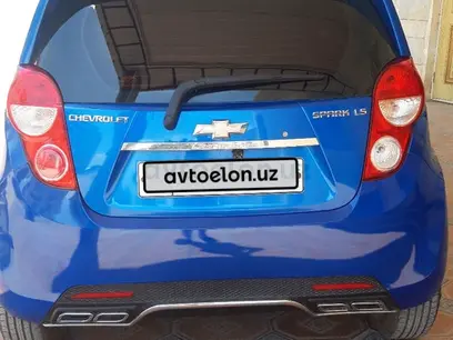 Ko'k-xavorang Chevrolet Spark, 2 pozitsiya EVRO 2014 yil, КПП Avtomat, shahar Buxoro uchun 6 200 у.е. id5186346