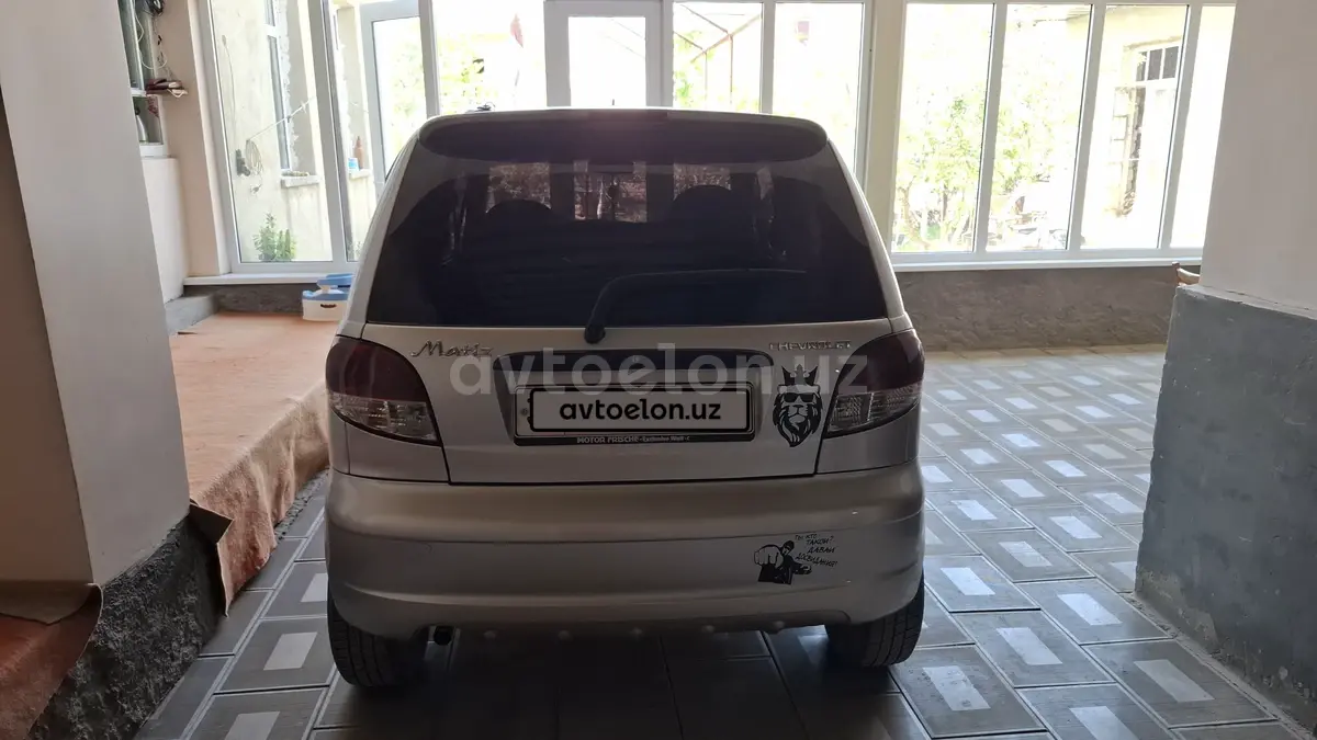 Chevrolet Matiz 2012 — 2