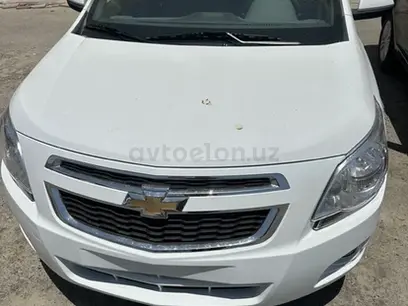 Белый Chevrolet Cobalt, 4 позиция 2024 года, КПП Автомат, в Бухара за 12 700 y.e. id5209937