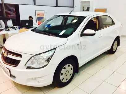 Белый Chevrolet Cobalt, 4 позиция 2024 года, КПП Автомат, в Каттакурганский район за ~11 611 y.e. id4778362