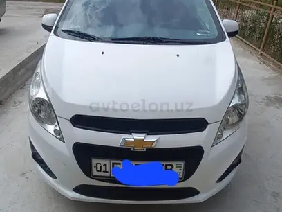 Белый Chevrolet Spark, 4 евро позиция 2016 года, КПП Автомат, в Ташкент за 7 500 y.e. id5226010