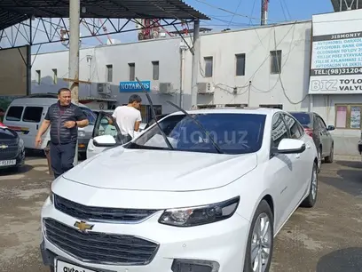 Белый Chevrolet Malibu 2 2018 года, КПП Автомат, в Ташкент за 18 500 y.e. id4953923