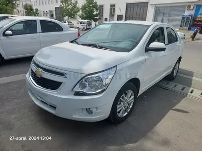 Белый Chevrolet Cobalt, 4 позиция 2024 года, КПП Автомат, в Наманган за 13 600 y.e. id4978789