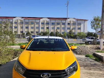 Жёлтый ВАЗ (Lada) Vesta 2019 года, КПП Механика, в Карши за ~7 516 y.e. id4916277
