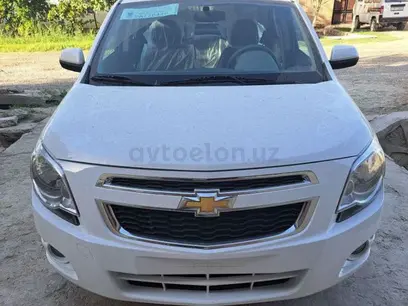 Белый Chevrolet Cobalt, 4 позиция 2024 года, КПП Автомат, в Бухара за 12 700 y.e. id5180197