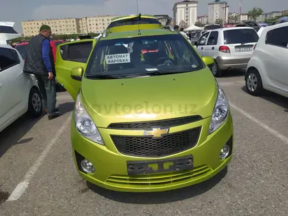Жёлто-зеленый Chevrolet Spark, 1 евро позиция 2013 года, КПП Автомат, в Андижан за 6 200 y.e. id4981901