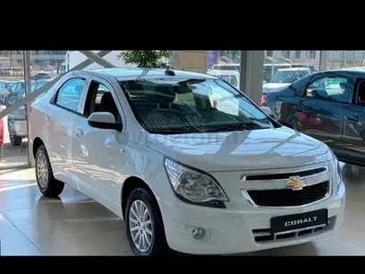 Белый Chevrolet Cobalt, 4 позиция 2024 года, КПП Автомат, в Хазараспский район за ~13 031 y.e. id5220388