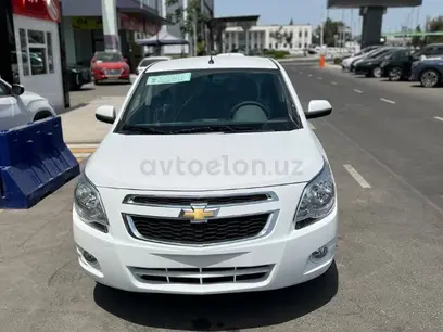 Белый Chevrolet Cobalt, 4 евро позиция 2024 года, КПП Автомат, в Бекабадский район за ~11 557 y.e. id4690251