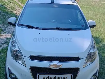 Oq Chevrolet Spark, 4 pozitsiya 2019 yil, КПП Avtomat, shahar Jizzax uchun 9 300 у.е. id5157812