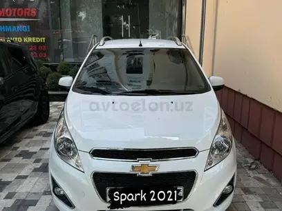 Oq Chevrolet Spark, 4 pozitsiya 2021 yil, КПП Mexanika, shahar Toshkent uchun 9 500 у.е. id5211720