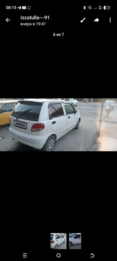 Daewoo Matiz (Standart) — 2