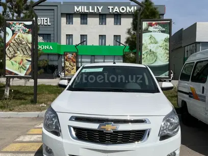 Белый Chevrolet Cobalt, 4 позиция 2024 года, КПП Автомат, в Наманганский район за ~11 618 y.e. id4966726