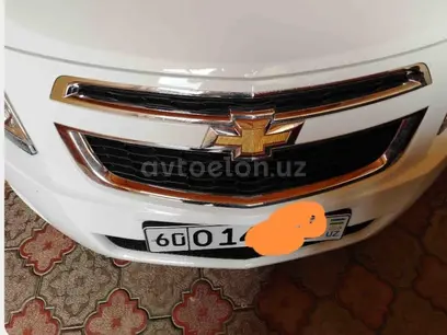 Белый Chevrolet Cobalt, 4 позиция 2024 года, КПП Автомат, в Андижан за 12 500 y.e. id5227529