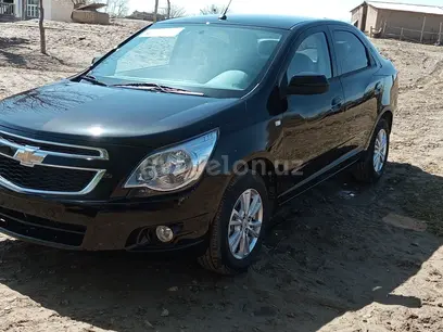 Черный Chevrolet Cobalt, 4 позиция 2024 года, КПП Автомат, в Кумкурганский район за ~14 637 y.e. id5126469