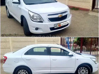 Белый Chevrolet Cobalt, 2 евро позиция 2015 года, КПП Автомат, в Андижан за 9 000 y.e. id4985317